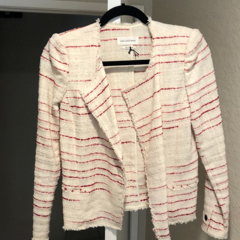 Isabel marant tweed jacket
